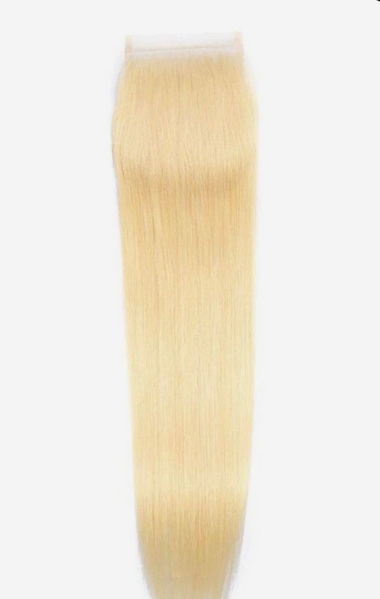 CLOSURE VIRGIN HAIR LISSE (BLOND 613)